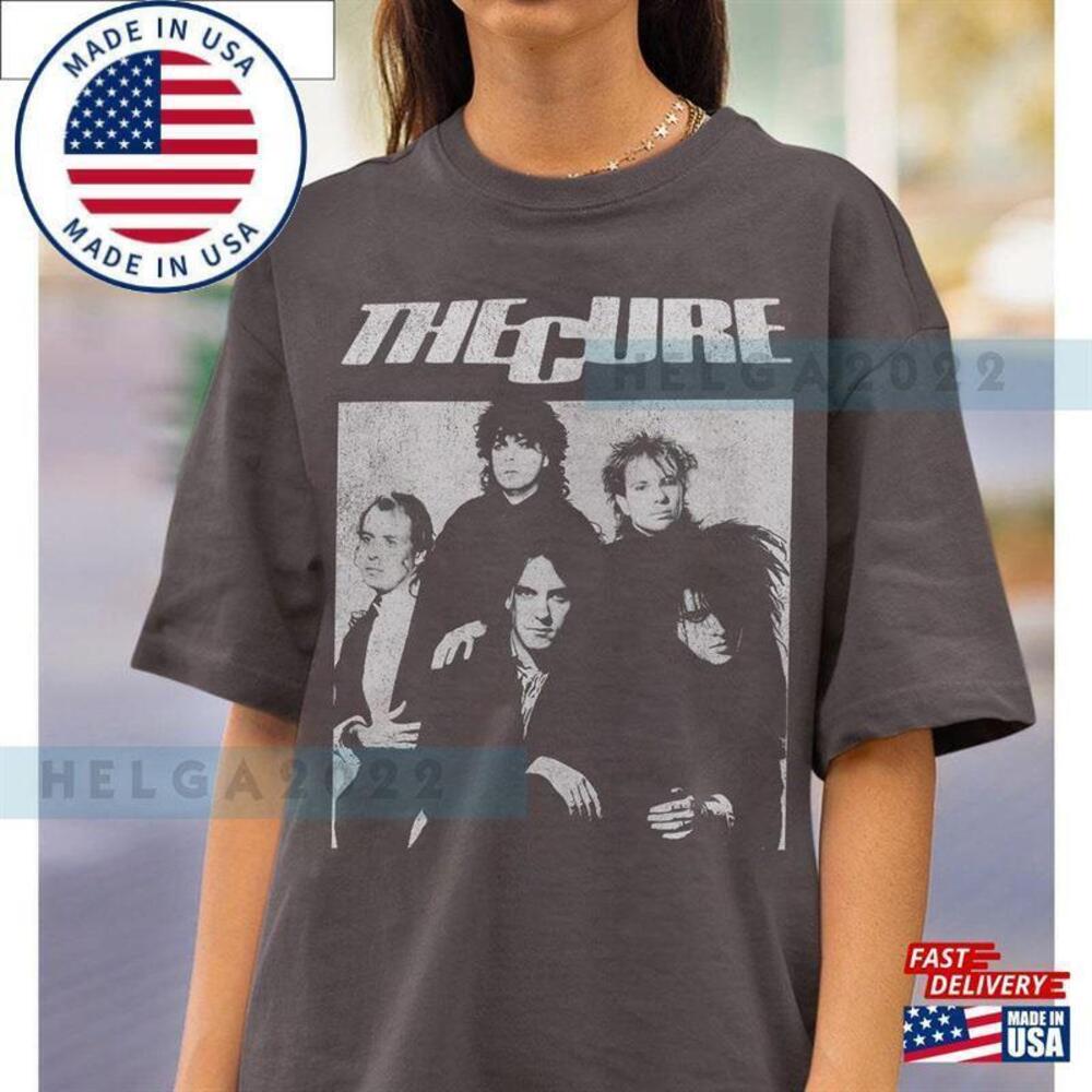 The Cure Pop Music Shirt Rock Band Fans Classic